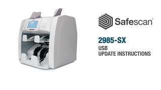 Safescan 2985SX USB Update Instructions [upl. by Ailahs]