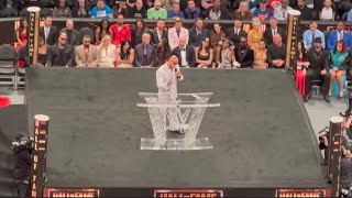 The Rock inducts his Grandmother and calls out Cody Rhodes  WWE Hall of Fame 452024 [upl. by Znarf]