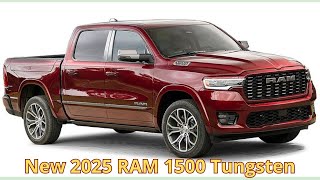 New 2025 Ram 1500 Tungsten Interior Features and Powertrain [upl. by Ennairb]