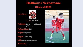 Balthazar Verhamme Highlight video [upl. by Vivianna]