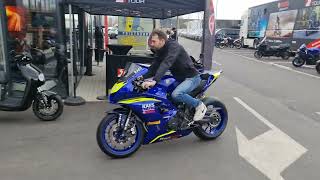 Racing with Power Yamaha Yzf R7 Raes Motoren Circuitdagenbe and Monkey Racing Join Forces [upl. by Dianne]