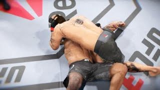 EA SPORTS™ UFC® 3 Jiu Jitsu Submission KO Windshield Wiper Choke BJJ [upl. by Rima316]