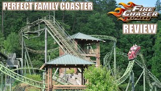 FireChaser Express Review Dollywood Gerstlauer Roller Coaster  Perfect Family Coaster [upl. by Ploss]