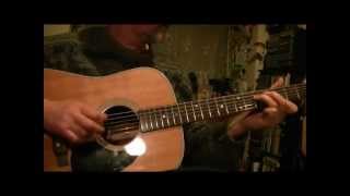 005  Lonesome Road Blues Flatpick Guitar Instruction [upl. by Annairol]