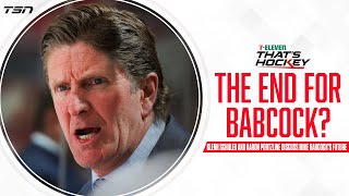 Is this the end for Mike Babcock in the NHL [upl. by Eilsew]