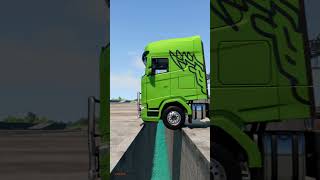 Truck vs Speedbumps  BeamNG Drive beamngdrive beamngdrivecrashes beamngcrashes beamng trucks [upl. by Ahsimat368]