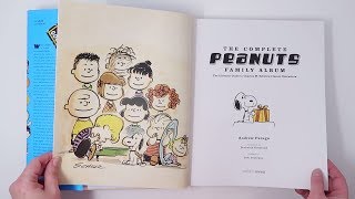 A Look Inside quotThe Complete Peanuts Family Albumquot by Andrew Farago  CollectPeanutscom [upl. by Leahcimnaj346]