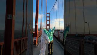 When sightseeing turns into a TikTok session…💞 XG CHISA JURIA GoldenGateBridge IYKYK XGIYKYK [upl. by Dnaletak981]