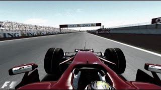 FerrariF2008  Kimi Raikkonen  Pole lap at magny cours  onboard camera [upl. by Nobile]