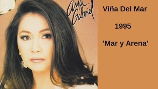 Ana Gabriel MAR Y ARENA Viña Del Mar 1995 [upl. by Bonilla691]