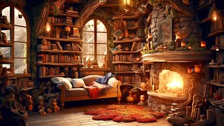 Cozy Reading Nook  Fantasy Music amp Ambience 📚✨ [upl. by Norene38]