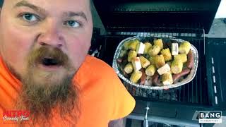 COMEDIAN CATFISH COOLEY CAJUN COOKING ON THE GRILL [upl. by Burra99]