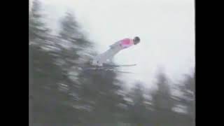 Heiko HungerAlbertville 1992 Dangerous Crash [upl. by Ahsieket]