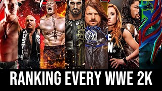 Ranking Every WWE 2K Game From WORST to BEST [upl. by Isidro179]