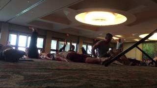 Full Primary Series led by David Swenson at Ashtanga Yoga Confluence 2016 [upl. by Lundeen]