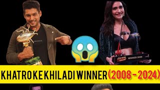 Khatro Ke Khiladi All Season Winner From 20082024  khatronkekhiladi [upl. by Tamas]