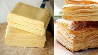 Pâte feuilletée recette professionnelle avec tous les secrets [upl. by Amerak697]