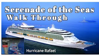 Serenade of the Seas walk throughWe followed a Hurricane [upl. by Schweiker]