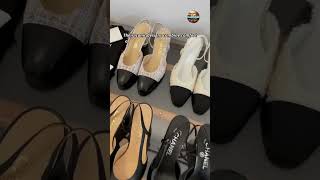 Chanel Shoes video shorts viral luxury chanel shoes [upl. by Ellehcyt271]