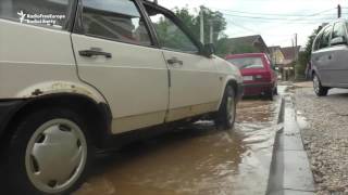 Deadly Flash Flooding Sweeps Through Skopje Macedonia [upl. by Daven]