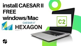 How to install CAESAR II Free Installation Guide  StepbyStep Tutorial 2023 [upl. by Eveleen404]