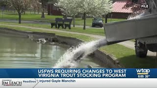 WVa governor at odds with US Fish and Wildlife Service over trout stocking [upl. by Aelyak520]