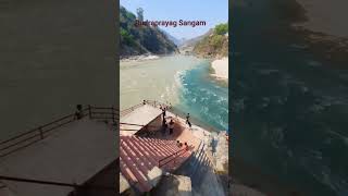 Rudraprayag sangm 🙏 ❣️ treveling way treval vlog [upl. by Portugal]