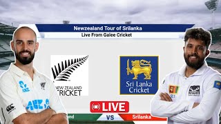 Sri Lanka Vs New Zealand – 1st Test Match  SL Vs NZ LiVe Match [upl. by Gwenora]