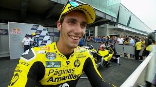 Rins quotThis race is for Bernat and Rivasquot [upl. by Nirhtak]