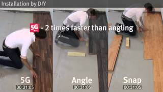 Flooring installation comparison 5G Fold Down a timesaver [upl. by Ellora]