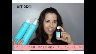 Kit Pro  ¿Cómo dar volumen al cabello [upl. by Buckels]