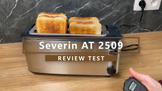 Long Slot Toaster  Severin AT 2509 Review  Test [upl. by Macgregor818]