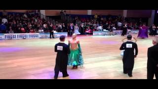 Domenico Cannizzaro amp Valeria Pittalis  Valzer VienneseSlow Foxtrot [upl. by Halonna598]