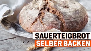 Frisches Bauernbrot backen Landwirtin verrät ihr Rezept vom Hof [upl. by Klemm]