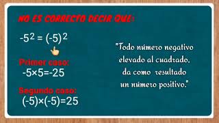 Error al elevar a un número negativo al cuadrado  ejercicio polémico [upl. by Sinaj553]