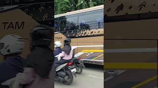 Line Perdana PO TAM RUTE BANDUNG JAKARTA PEKANBARU shorts busmania [upl. by Tawnya30]