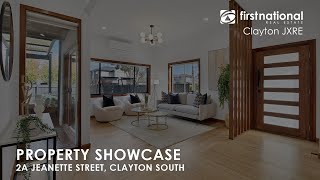 Property Showcase  2A Jeanette Street Clayton South [upl. by Yltneb]