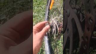 How to set cycle tyre in just 30 seconds shorts tranding [upl. by Hutt957]