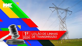 Ao vivo  Leilão de Transmissão 1º2024 [upl. by Accisej331]