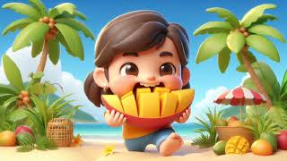 fruit song for kids l nursary rhymes l rhymes kids [upl. by Assenav141]