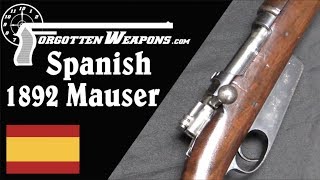 Spanish 1892 Last of the Single Stack Magazine Mausers [upl. by Alrich334]