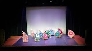 Ballet folklórico sones Mexicanos Sinaloa Danzantes Unidos Showcase 2019 [upl. by Rehpotsirhk]