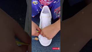 Ways to tie sneaker laces crisscross shoes tying styles shoelaces shorts [upl. by Seravart]