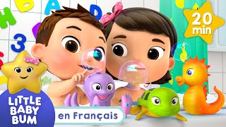 Qu’y atil au fond du bain   LittleBabyBumFrancais  Comptines  Vidéos Pour Enfants [upl. by Tri47]