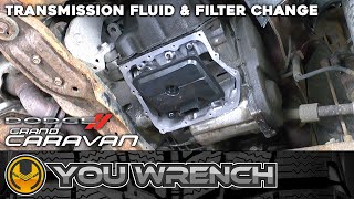 How to do a Transmission Fluid and Filter Change  Dodge Grand Caravan 36 V6 20112021 [upl. by Whit]