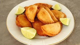 Sambousek  Empanadas  Meat or Cheese سمبوسك باللحم والجبن [upl. by Anastos970]