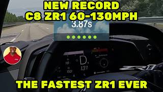 Fastest 60130mph Corvette EVER  C8 ZR1 [upl. by Aenahs]