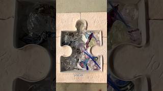 Making a Puzzle Piece from Broken Glass [upl. by Viveca]