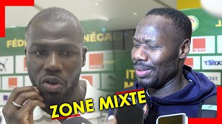 Koulibaly tape sur la table après la victoire du Sénégal quotJe veux pas quon me parle de coachquot [upl. by Shanks]