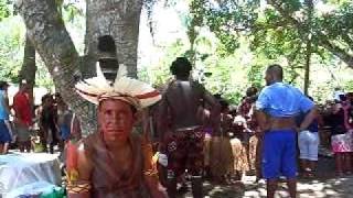 Festa de SSebastião em Cumuruxatiba Pau do Bastião [upl. by Arbmat]